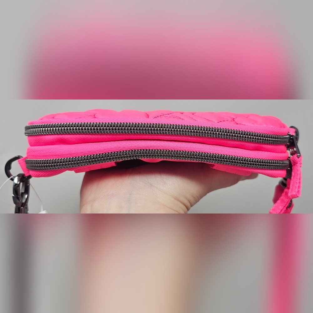 Lug Coupe LE Magenta RFID Convertible Crossbody Belt Bag NWT - Picture 6 of 15